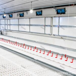 Slat floor system