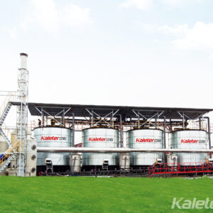 Manure fermentation tank